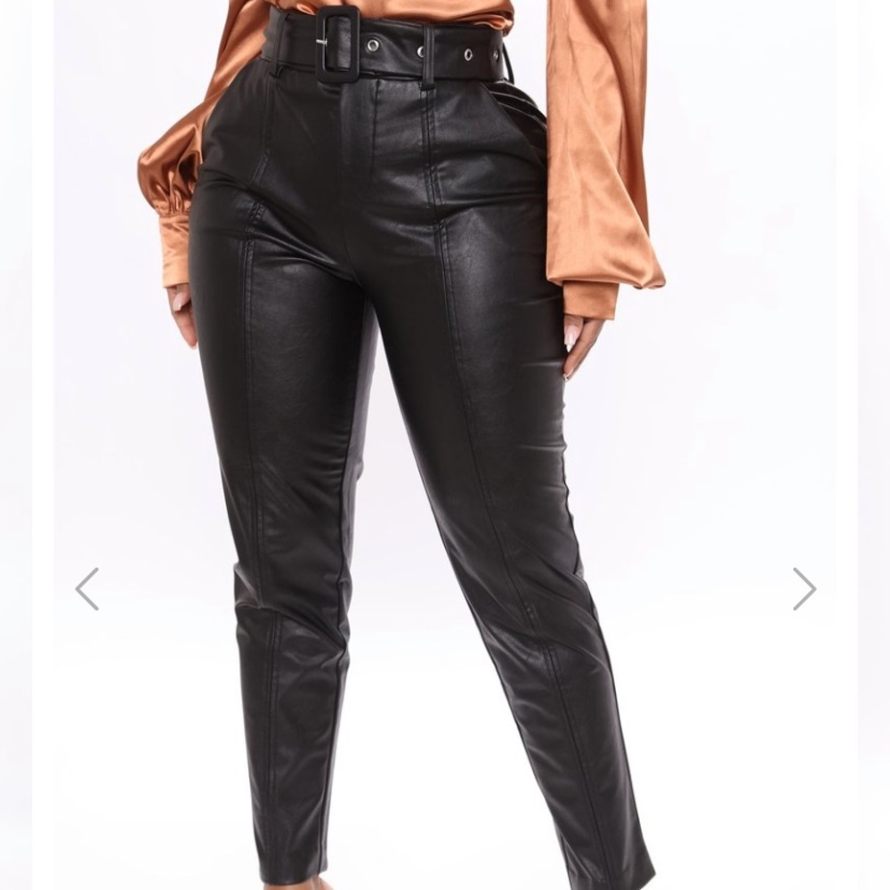 Fashion Nova Faux leather pants
